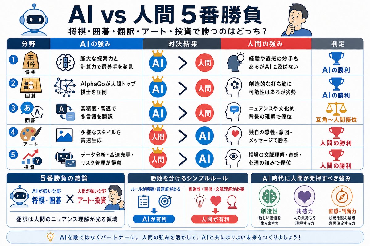 AI・テクノロジーの選び方図解