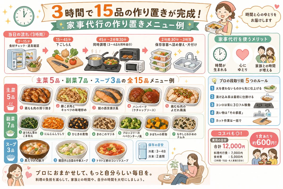 家事代行の選び方図解